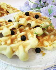 Йогуртовые вафли