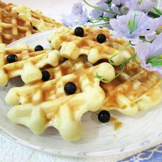 Рецепт йогуртовых вафель