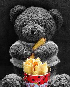 Хрустящие вафли на белках