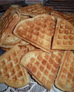 Мягкие вафли для электровафельницы
