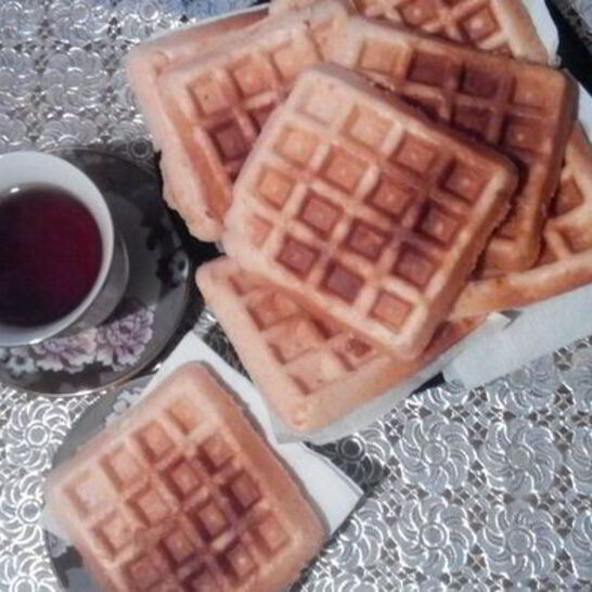 Рецепт очень нежных вафель