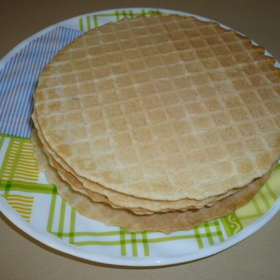 Рецепт постных вафель