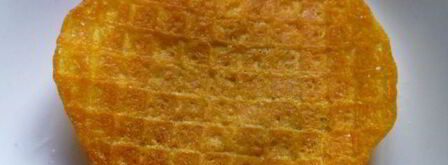 тыквенные тонкие вафли с домашней сгущенкой. Шаг 10