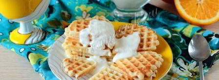 вафли с апельсиновым кремом. Шаг 11