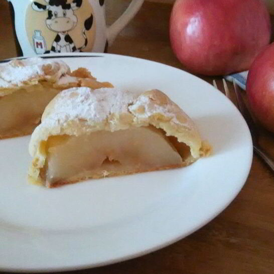 Рецепт яблок в тесте