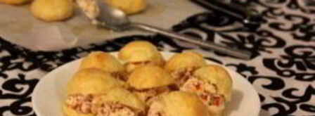 несладкая начинка для профитролей. Шаг 5