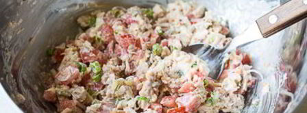 профитроли с острым куриным салатом. Шаг 13