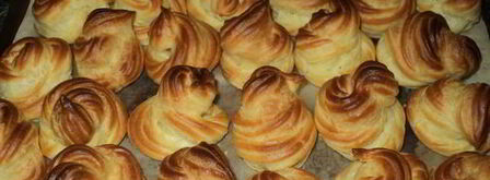 профитроли с ванильным заварным кремом. Шаг 11