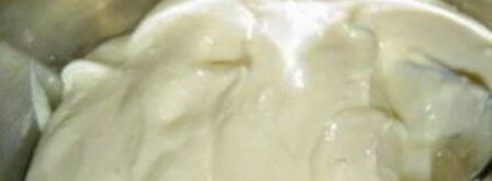 творожный крем для профитролей. Шаг 3