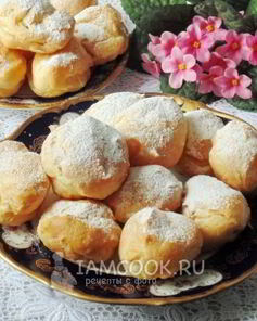Эклеры с заварным кремом