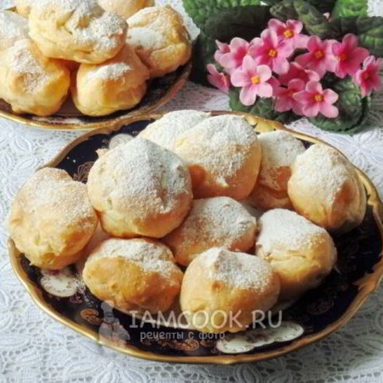 Рецепт эклеров с заварным кремом
