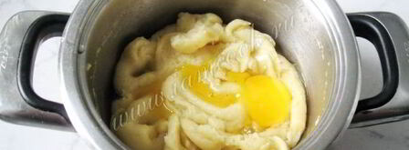 эклеры с заварным кремом. Шаг 6