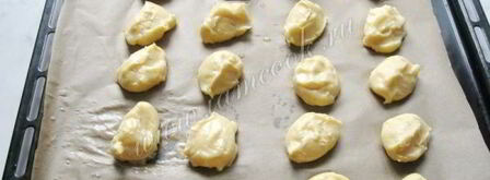 эклеры с заварным кремом. Шаг 8