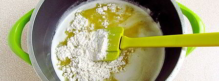 эклеры со сливочно-сметанным кремом. Шаг 3