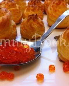 Закусочные сырные эклеры