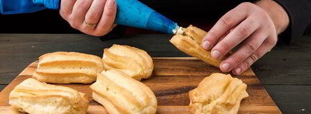 закусочные эклеры. Шаг 8