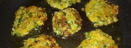 кабачково-тыквенная запеканка с зеленью и овсяными хлопьями. Шаг 7