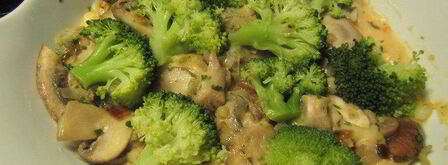 картофельная запеканка с брокколи и грибами. Шаг 8