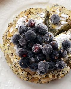 Маковая творожная запеканка