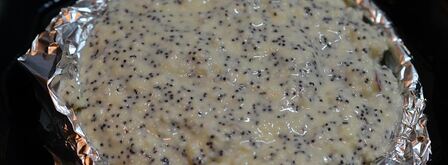 маковая творожная запеканка. Шаг 8