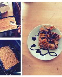 Морковная запеканка из манной каши и творога