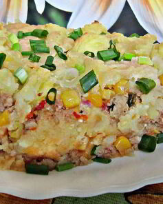 Мясная запеканка