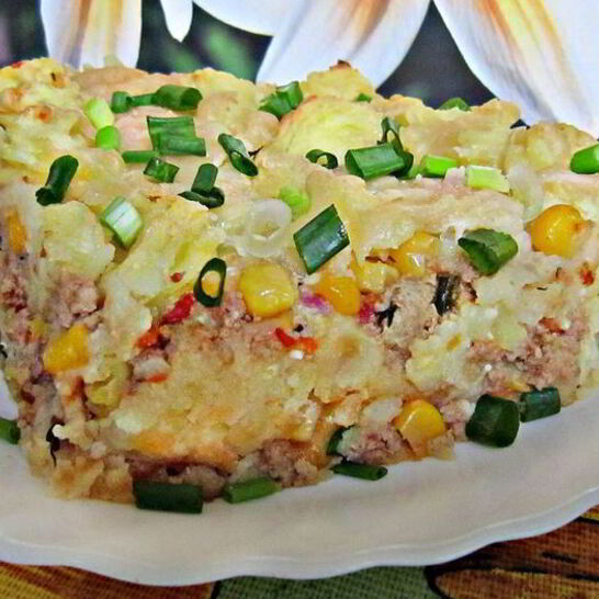 Рецепт мясной запеканки