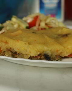 Постная запеканка из овощей