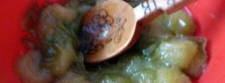 рисовая запеканка летний цветок. Шаг 3