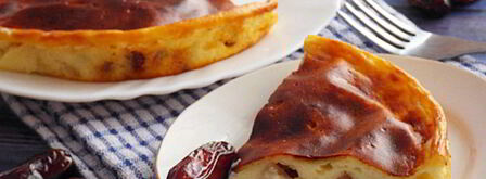 творожная запеканка с финиками. Шаг 6