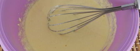 творожная запеканка с маком и яблоками без выпечки. Шаг 3