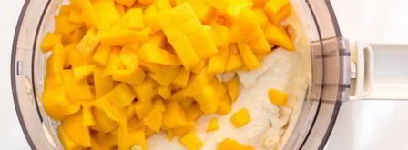 творожная запеканка с манго. Шаг 8