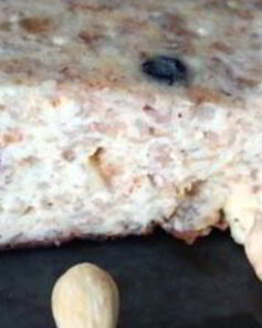 Творожная запеканка с овсяными хлопьями