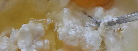 творожно-банановая диетическая запеканка. Шаг 4