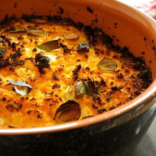 Рецепт тыквенной запеканки с сыром