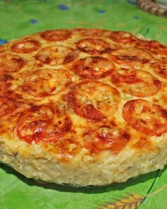 Запеканка из кабачков и помидоров с сыром в духовке