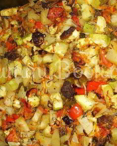 Запеканка из кабачков