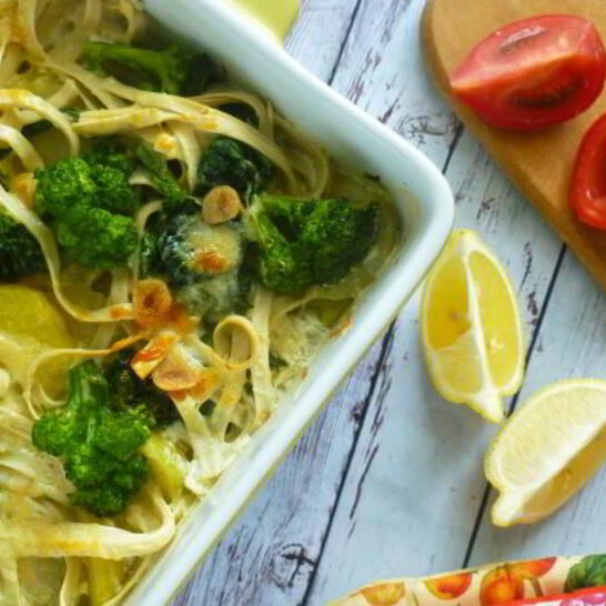 Рецепт запеканки из лапши с овощами