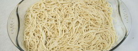 запеканка из макарон с фаршем. Шаг 7