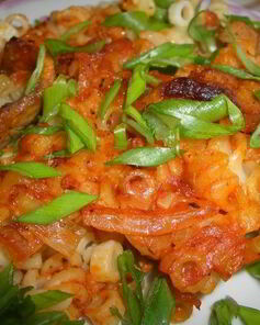 Запеканка из макарон со свининой