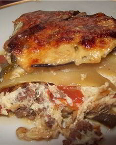 Запеканка с фаршем и овощами