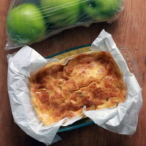 Запеканка с яблоками