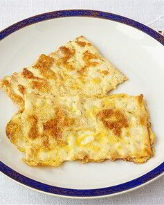 Жареная маца