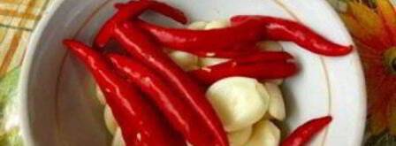 аджика из чили перца на зиму. Шаг 4