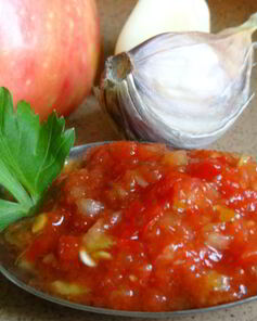 Аджика из кабачков на зиму