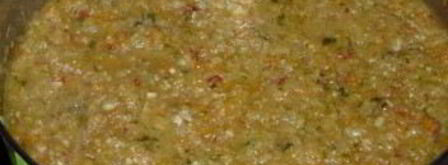 аджика из кабачков с яблоками на зиму. Шаг 4