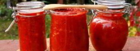 аджика из острого перца. Шаг 8