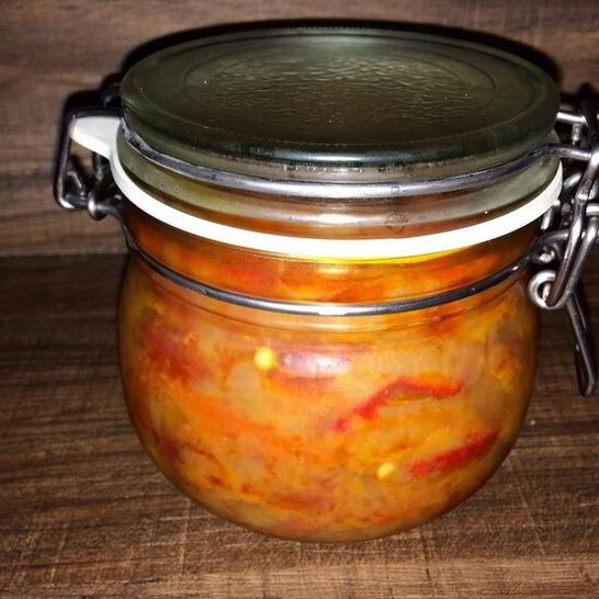 Рецепт аджики из помидоров и лука на зиму