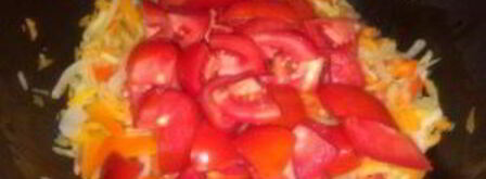 аджика из помидоров и лука на зиму. Шаг 5