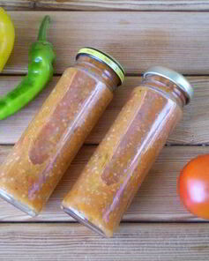 Аджика из помидоров и перца на зиму